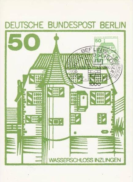 6567 - carte maxima Germania Berlin 1980