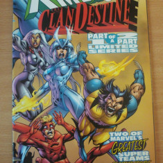 X-Men and The Clandestine #1 . Marvel Comics