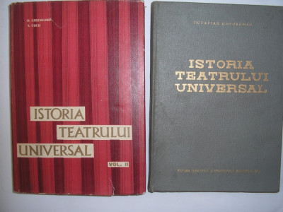 O. Gheorghiu - Istoria teatrului universal (2 volume),rf foto