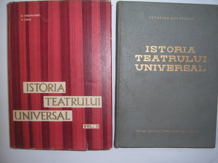 O. Gheorghiu - Istoria teatrului universal (2 volume),rf