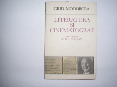 Literatura si cinematograf- convorviri cu D. I. Suchianu - Autor : Grid Modorcea,RFR foto