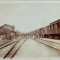 Dej,gara,1906,animata,tren militar,ofiteri,multa populatie,FOARTE RARA