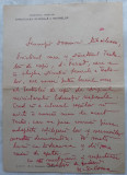 Scrisoare a lui N. D. Cocea cand era la Directiunea Generala a Teatrelor