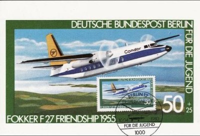 6571 - carte maxima Germania Berlin 1980 foto