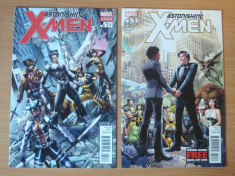 X-Men Astonishing #50-51 (Gay Wedding Special Numbers) . Marvel Comics foto