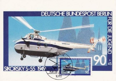6573 - carte maxima Germania Berlin 1980 foto