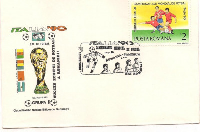 plic omagial L.P.1237 -Turneul final C.M. de Fotbal Italia 90 foto