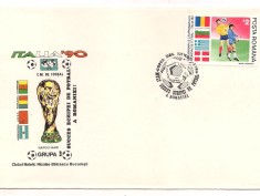 plic omagial L.P.1234 -Preliminariile C.M. de Fotbal Italia 90