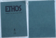 Ethos , revista diasporei , 1984 ,Paris , Horia Stamatu , Eliade , in editia 1 foto