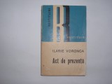 ACT DE PTREZENTA ILARIE VORONCA,RF