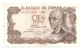 SPANIA 100 PESETAS 1970 VF