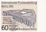 6639 - Germania-Berlin carte maxima 1981