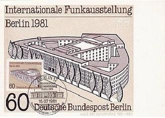 6639 - Germania-Berlin carte maxima 1981 foto