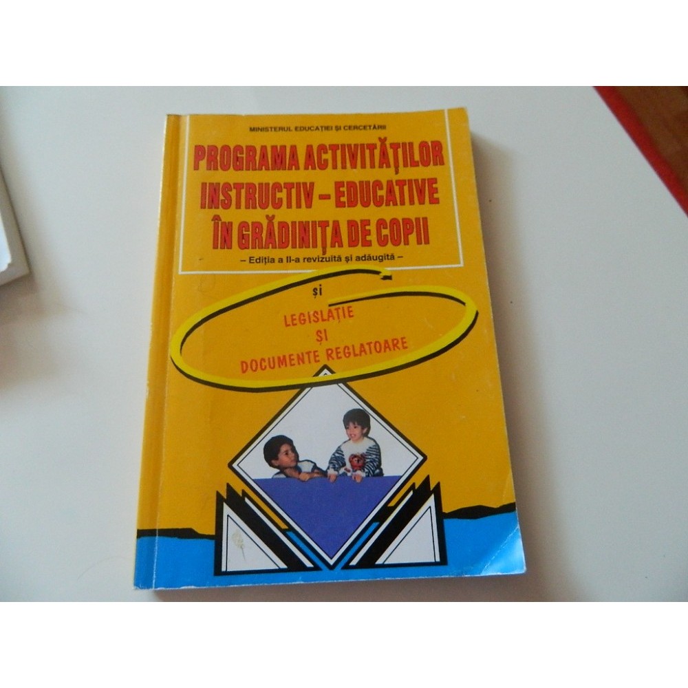 Programa Activitatilor Instructiv Educative In Gradinita De Copii