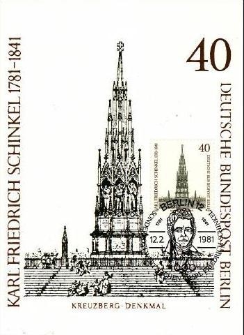 6622 - Germania-Berlin carte maxima 1981