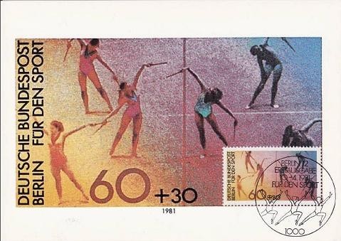 6628 - Germania-Berlin carte maxima 1981