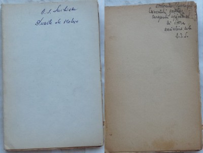 Suchianu , Puncte de vedere , Eseuri , 1930 , ed. 1 cu un autograf interesant foto