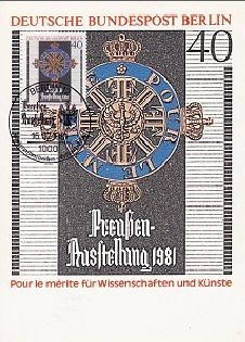 6635 - Germania-Berlin carte maxima 1981 foto