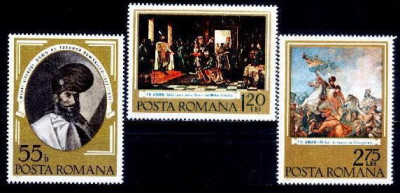 C5110 - Romania 1975 - YV. 2909/11 LP 889 neuzate foto