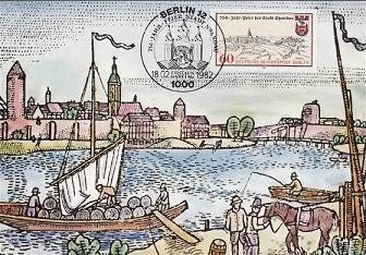 6653 - Germania-Berlin carte maxima 1982