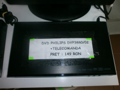 DVD PHILIPS DVP 3880/02 CU TELECOMANDA (LM3) foto