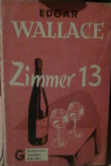 Edgar Wallace - Zimmer 13 foto