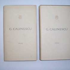 George Calinescu Opere vol 5-6,editie de lux CU ETUI DE PASTRARE RF3/4