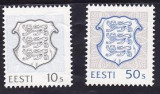 Estonia 1993 - Yv. 218/9 neuzate