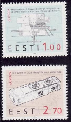 Estonia 1994 - Yv. 245/6 neuzate foto