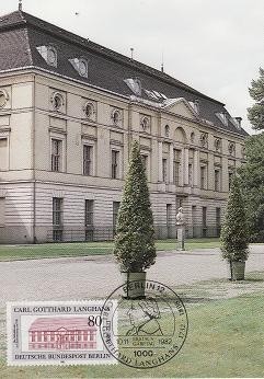6878 - Germania Berlin carte maxima 1982