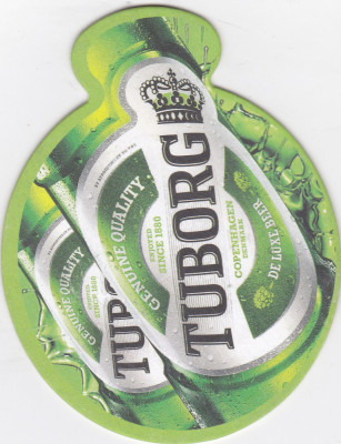 Suport de pahar / Biscuite TUBORG foto