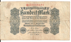 LL bancnota Germania 100 marci 1922 foto