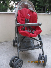 Carucior Peg Perego, varianta sport+landou, protectie ploaie, accesorii, stare excelenta foto