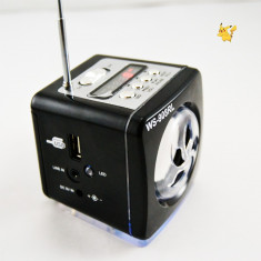 MINI-Boxa PORTABILA cu Radio FM***REDARE DE PE STICK SI CARD! foto