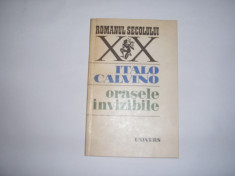 Italo Calvino - Orasele invizibile,RF1/3 foto