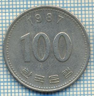 1816 MONEDA - KOREA DE SUD - 100 WON - anul 1987 -starea care se vede foto