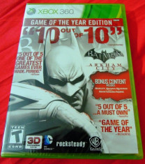 Batman Arkham City GOTY Edition, XBOX360, sigilat, alte sute de jocuri foto