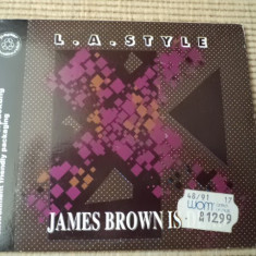 L.A. Style James Brown Is Dead 1991 cd maxi single muzica techno electronic VG+