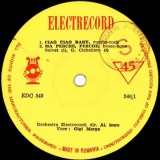 Gigi Marga - Ciao Ciao Baby / Ma Perche, Perche / La Pluie / Clementine (7&quot;), VINIL, Latino, Electrecord
