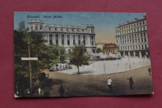 carte postala - Bucuresti - Cercul Militar - 1922 - circulata !!! foto