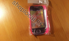 HUSA ultraSUBTIRE ELEGANTA -Samsung Galaxy Fit S5670 - Culoarea ROZ / Baby PINK + FOLIE PROTECTIE ECRAn foto