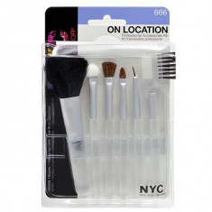 Set 6 pensule machiaj N.Y.C / pensule make-up - Produs original New York Color foto