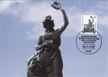 8002 - Germania Berlin carte maxima 1987 foto