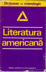 Literatura americana-Dictionar cronologic foto