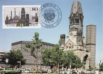 8037 - Germania Berlin carte maxima 1987 foto