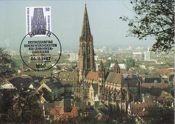8003 - Germania Berlin carte maxima 1987 foto