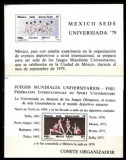 Mexic 1979 - Yv. BF 21-2 neuzate