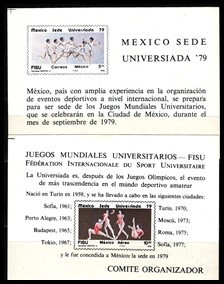 Mexic 1979 - Yv. BF 21-2 neuzate foto