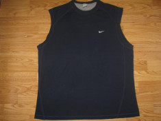 Bluza / tricou fara maneci NIKE, original, bumbac, marimea XXL foto