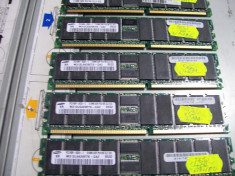memorie ddr ddr1 512mb ECC Samsung PC2100R server si workstation 512 registered memory testate garantie foto